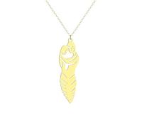 Accessorie Hug Necklace For Women And Men, Couple Hug Pendant Necklace Lovers Hugging Infinite Symbol Necklaces Hugs And Kisses Necklace, Hugging Necklaces For Women Holiday