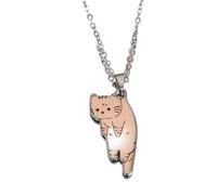 Accessorie Kitty Necklace For Women And Girls, Cute Pet Cat Pattern Pendant Necklaces, Black Cat Necklace For Women, Cat Choker For Women