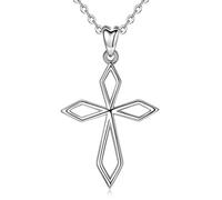 Accessorie Simple Cross Pendant Necklace Christian Cross Necklaces Minimalism Jewelry