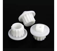 Accessories 3pcs Meat Grinder Pinion Coupling Spare Parts Meat Grinder Plastic Gear Compatible with Zelmer 586 886 887 Compatible with Bosch MFW3520 3630 Compatible with Philips HR2725