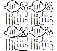 Accessories 4 Pack of Carburetor Carb Rebuild Kit for Honda Magna 750,VF750C,VF750,VF 1994-2003 (Color : Black)