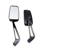 Accessories 8mm/10mm Universal Side Mirror Mobike Accessories Motorcycle Handlebar Rear View Mirrors Rectangle Black Square Smoke Blue Glass