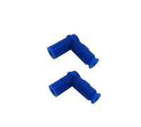 Accessories Blue Rubber Ignition Coil Spark Plug Cap for 50cc-250cc Motocross ATV Four Wheeler Kart(2pcs)