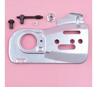 Accessories Chain Adjuster Tensioner Guide Bar Plate Compatible with Husqvarna 445 450 Bar Nut Kit Chainsaw Replace Spare Tool Part
