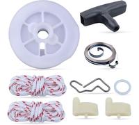 Accessories Chainsaw Recoil Starter Spring Pulley Grip Rope Rotor Pawl for Compatible with STIHL MS390 MS310 MS390 029 039 Replacement Parts for Compatible with 1121 195 3400