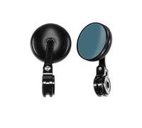 Accessories CNC Motorcycle ATV Handle Bar End Mirrors Handlebar Side Rearview Blue Glass For