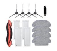 Accessories,Compatible For Karcher,RCV 3 Robot Vacuum Cleaner Spare Parts Roller Side Brush Filter Mop Cloth Tool Brushes Replacement(Set9)