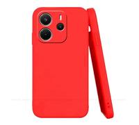 Accessories，Compatible for Redmi，Note 14 5G Case Cover ，Compatible for Xiaomi，Note 14 Pro Plus Capas Silicone TPU Fundas(Red,Note14 5G Global)