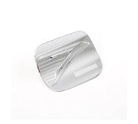 Accessories Compatible For Toyota Harrier Fuel Filler Door Gas Tank Cap Trim Covers Carbon Fiber Sticker 2022-2025(Silver)
