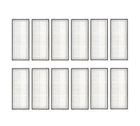 Accessories Compatible with roborock S8 Pro Ultra/S8+Replacement Parts, Main Side Brush HEPA Filter dust Bag Mop Cloth, Main Brush Cover Vacuum Cleaner Robot Spare Parts (HEPA Filter 12 PCS)