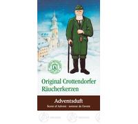 Accessories Crottendorfer Incense Cones Advent Scent (24) NEW Erzgebirge