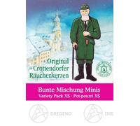 Accessories Crottendorfer Mini Incense Cones Colorful Mix NEW Erzgebirge