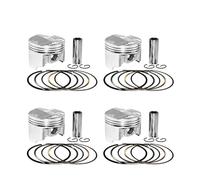 Accessories Cylinder Bore Size 55 55.25 55.5 55.75 56mm Piston Rings Full Kit For VFR 21 24 30 NC30 35 31 36 39(4 Set 55.25mm)