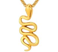 Accessories Filled Snake Necklace For Women And Men, Powerful Mysterious Animal Symbol Serpent Ouroboros Retro Gothic, Choker, Reputation Holiday