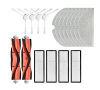 Accessories/Fit For Xiaomi Mijia Mi Robot Vacuum-Mop 2 Robot Cleaner Main Roller Side Brush Hepa Filter Cloth Parts Kits STYTJ03ZHM Sweeping Robot Set (Color : Set H)