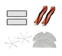 Accessories/Fit For Xiaomi Mijia Mi Robot Vacuum-Mop 2 Robot Cleaner Main Roller Side Brush Hepa Filter Cloth Parts Kits STYTJ03ZHM Sweeping Robot Set (Color : Set B)