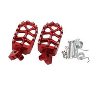 Accessories Footrest Footpeg Foot Pegs Rests Pedal For Sherco For Factory 125 250 300 450 510 SEF SER SER125 SER250 SER300(RED)