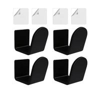 Accessories for Baseball Gloves, 4 Pieces, Acrylic, Space-Saving Storage, Space Saving Sports as Wall Mount, for Home, Apartment, Student Dorm, Office, School, Classroom, Hotel