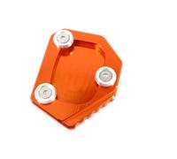 Accessories For CB500X CB500F NC700X CBR500R NC700S Motorcycle Accessories CNC Kickstand Foot Enlarger Side Stand Extension Pad(Orange)