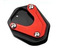 Accessories For CB650R CB500F CB500X CB125R CB300R CB400X Motorcycle Accessorie Kickstand Foot Side Stand Enlarge Extension Plate Pad(Rosso)
