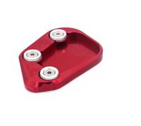 Accessories For CBR 250 RR CBR250 RR 2017-2023 Motorcycle CNC Kickstand Foot Side Stand Extension Pad Support Plate Enlarge Stand(Rosso)