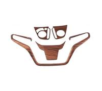 Accessories For CRV 5TH LHD 2017 2018 2019 2020 Peach Wood Grain Interior ABS Decoration Cover Trim Gear Shift Gear Panel Car Interior Moulding Trim(3)