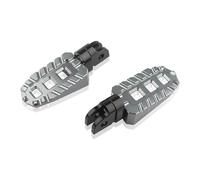 Accessories For Diavel Diavel S 2011-2023 Diavel V4 2024- Accessories Elevatable Front Knight Footrests Foot Rest Peg Pedals(grigio)