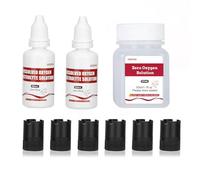 Accessories for Dissolved Oxygen Meters, Calibration Solution for Dissolved Oxygen Meters, Electrolyte Solution, Membrane Cap Set, 1 x 50ml Oxygen Free Solution, 2 x 30ml Electrolyte Solution
