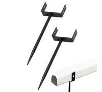 Accessories for Downpipes | 2 Pieces Stake for Gutter Rain Outdoors, Adjustable Stabilizer Support for Downhill Waterproofing Roof Shed Home Outdoor