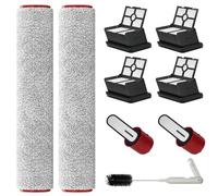 Accessories for Dreame H12 Pro, H12 Dual Wet and Dry Vacuum Cleaner, H12 Pro Replacement Parts, 2 Roller Brush, 4 HEPA Filters, H12 Dual Brush Roll and Filter