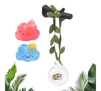 Accessories for Jumping Spiders - Transparent Ball Perch | Realistic Landing Kit for Jumping Spiders, Small Animals Reptiles Pets Exhibitions Passio