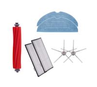 Accessories For S7 S70 S75 S7Max S7MaxV Main Roll Brush Mop Rag Hepa Filter Side Brush Vacuum Cleaner Spare Part (Color : 7pcs)