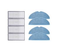 Accessories For S7 S70 S75 S7Max S7MaxV Main Roll Brush Mop Rag Hepa Filter Side Brush Vacuum Cleaner Spare Part (Color : 8pcs-01)