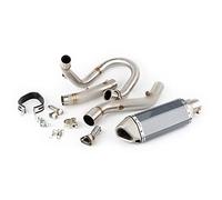 Accessories For Suzuki DRZ 400 2000-2022 DRZ400 S/SM DR-Z DRZ400S Decat Escape Slip-on Motorcycle Exhaust Muffler And Header Link Pipe