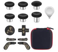 Accessories for Xbox Elite Controller Series 2 Core, 13 in 1 Replacement Component Set Includes 4 Paddles, 6 Metal Thumbsticks, 2 D-Pad and 1 Adjustment Tool (Wukong-Mythic Gold)