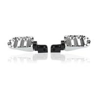 Accessories For YZF R7 YZF R125 YZF-R3 YZF-R25 YZF-R1 YZF-R1M S YZF-R6 R15 V3 R15 V4 CNC Front Rider Footrests Foot Rest Peg Pedals(Silver)
