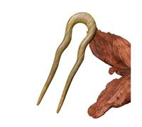 Accessories Hair Comb Clip Black Sandalwood Hanfu Hair Sticks Chinese Style Headwear Wooden Hairpin U Shape Hairpin(Color 01)