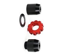 Accessories Handlebar For BMW R850R 1994-2000 2001 2002 2003 2004 2005 2006 2007 Motorcycle Throttle Lock Cruise Control Clamp Assist End Bar(Black- Silver)