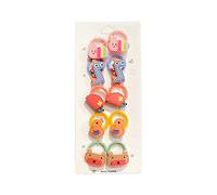 Accessories Interesting Hair Children's Hair Accessories Cute Cartoon Girl Head Rope Baby Tie Small Rubber Band Does Not Hurt Young Women Accessary (B, One Size)