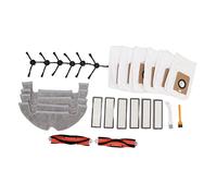 Accessories Kit for Z10 Pro, L10plus, D10PLUS Robot Vacuum Cleaner Replacement, Parts Pack of Main Brush Filters Side Brushes Dust Bag White Brush Rags Orange Brush