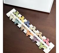 Accessories Korean version cute candy color hairpin small resin grab clip simple versatile matte hair accessories (Set 11,Random color)