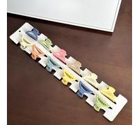 Accessories Korean version cute candy color hairpin small resin grab clip simple versatile matte hair accessories (Set 9,Random color)