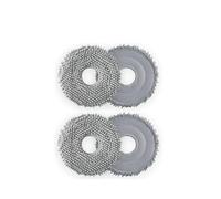 Accessories Mop Cloths Mops Rags Spare Parts Kits Sets ，Compatible for Roborock， Q Revo/Q Revo Pro/Q Revo MaxV/Qrevo Curv Vacuum Cleaner(4 Pieces)