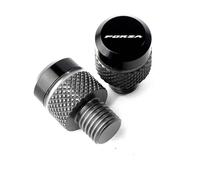 Accessories Motorcycle CNC Rearview Side Mirror Hole Cap Plug Compatible With Forza 125 250 300 350 750(Gold)