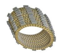 Accessories Motorcycle Paper Base Engine Parts Friction Clutch Disc Plates For H-onda CB1300DC X4 1997-2004 2003 2002 2001 2000 1999 1998