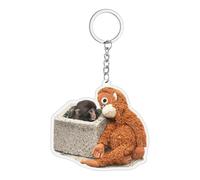 Accessories Pendant Cute Monkey Merch Anime Characters Monkey Keychains Car Key Ring Mobile Phone Bag Hanging A08