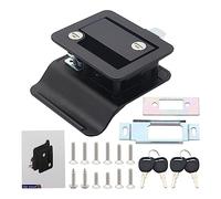 Accessories Pull Handle Latch Caravans for Furniture Drawer Latch Cabinet Motorhome Door Push Button Anti-thieft Locking Mechanism Drawer and Catches Push Button Spring-loaded Child
