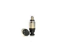 Accessories Replacement 2pcs M5x0.8mm Motorcycle Screws Front Fork Bleed Valve Front Fork Bleed Valve Front Inverted Shock Absorber Bleeding(Black)