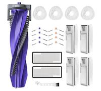 Accessories Replacement Compatible with Narwal Freo X Ultra Robot Vacuum,1 Main Brush,2 Hepa Filters,4 Mop Pads,4 Dust Bags,8 Side Brushes