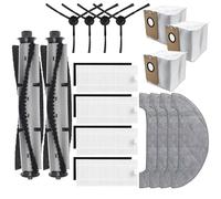 Accessories Replacement Kit for Honiture Q6 Pro, Laresar L6 Pro, for Imou L11 Pro, for Airrobo T10+, for Neabot N2, Main Brush Side Brushes Hepa Filter Mop Cloths Dust Bags
